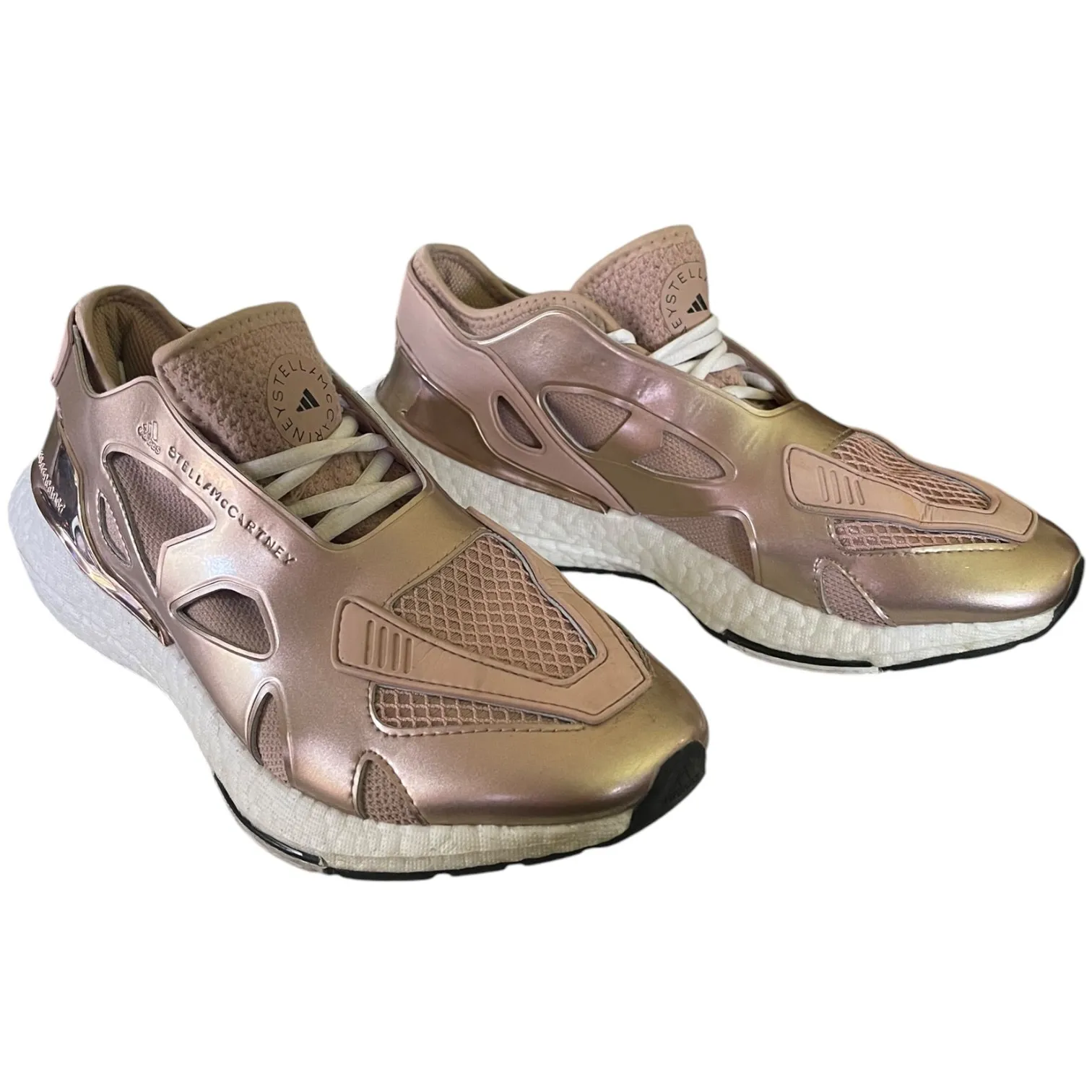 Adidas Stella McCartney Ultra Boost 22 Sneakers Rose Gold Size 9 Pink - Image 2