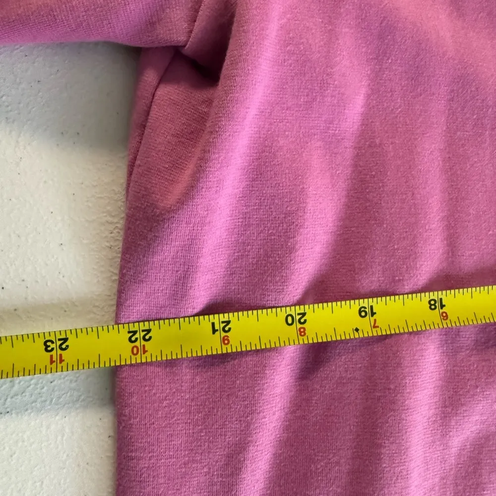 Bob Mackie Large Knit Jacket Pink Black Sequin 3/4 Sleeves Wearable Art Classic - Image 6