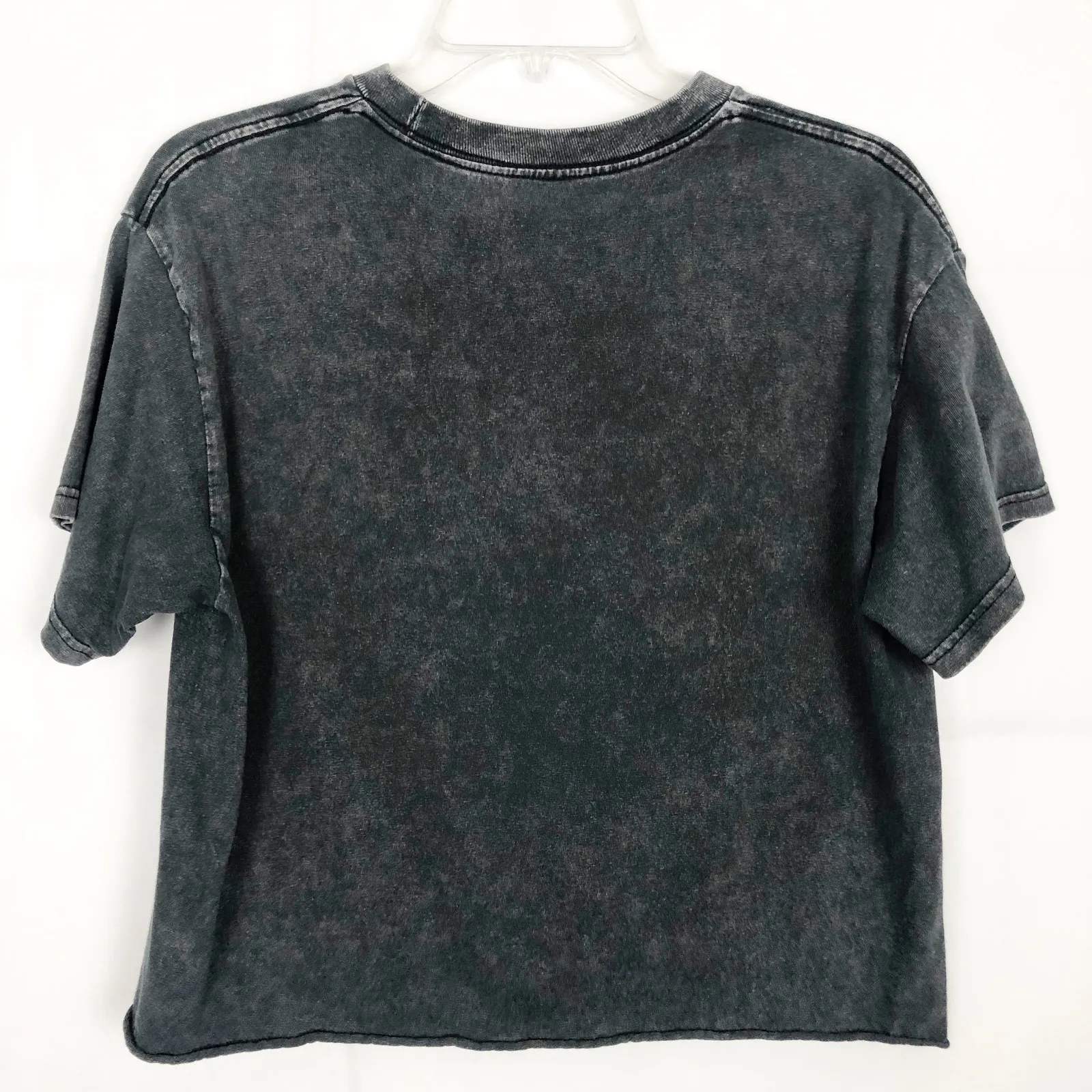 J. Galt Stonewash Crop Top Crew Neck Size Small - Image 7