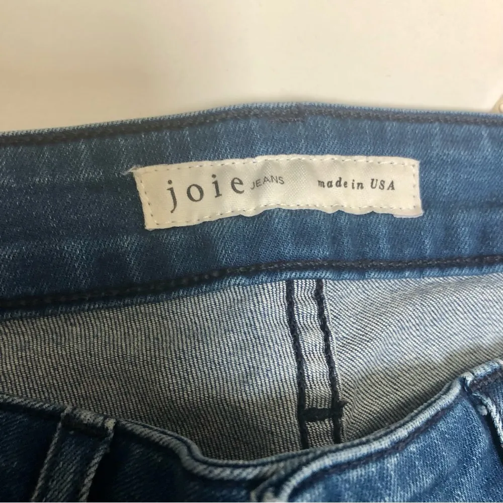 Joie Mid Rise Bootleg Skinny Jeans Medium Wash Blue Jeans Classic Denim Size 28 - Image 10