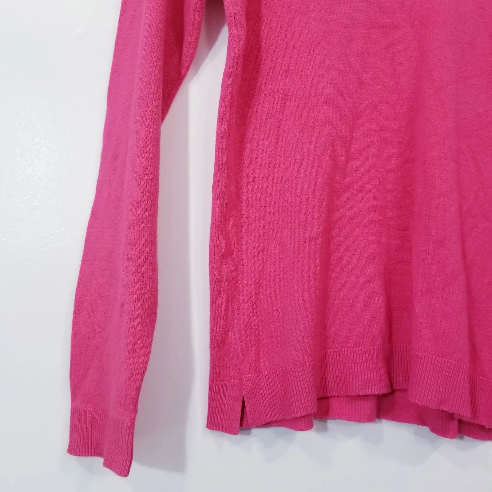 525 America Pink V-Neck Pullover Sweater - Image 2