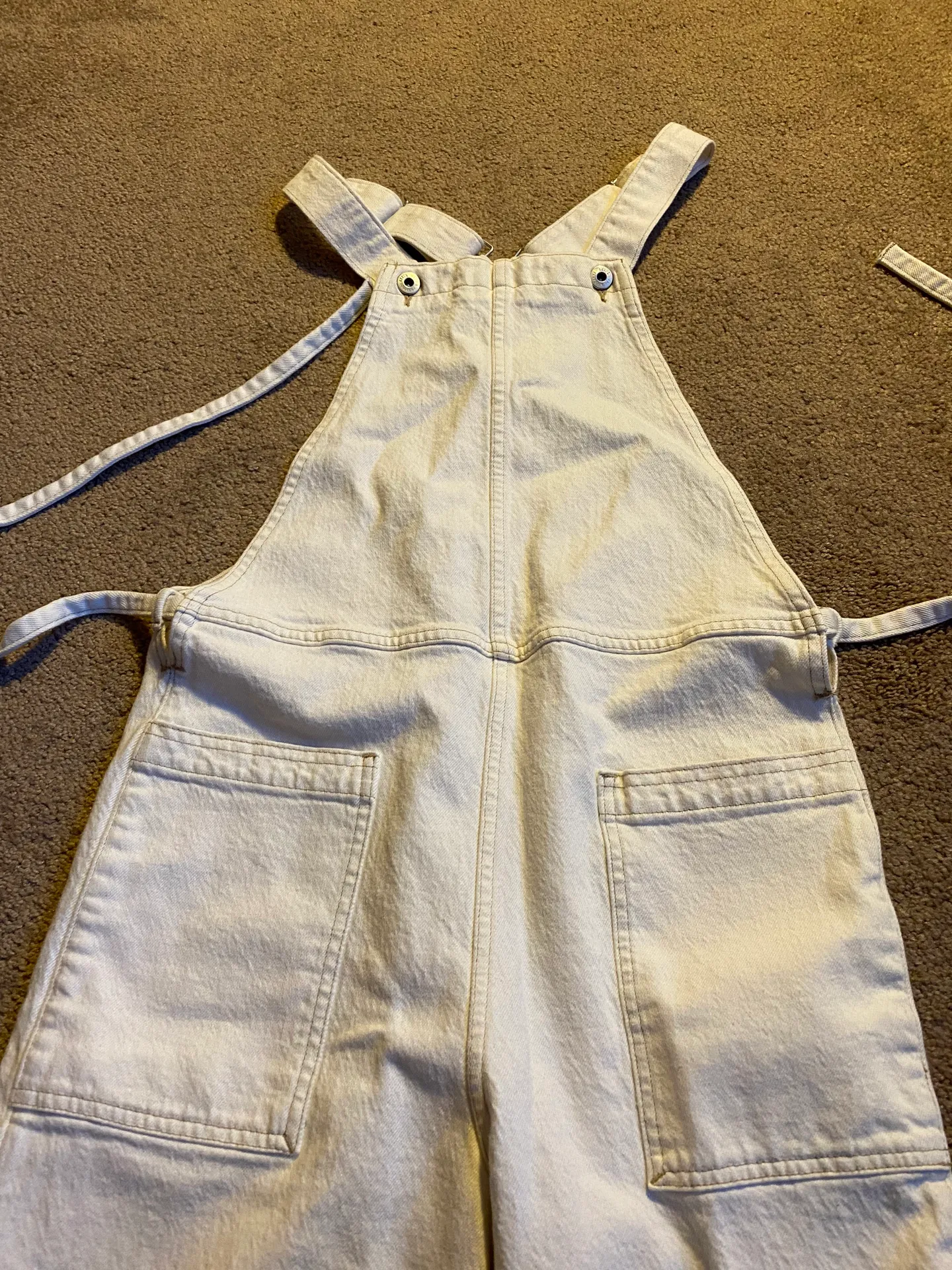 Levi’s White Overalls - Image 2