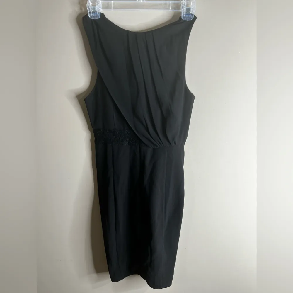 Rebecca minkoff little black dress lace waist size small - Image 12