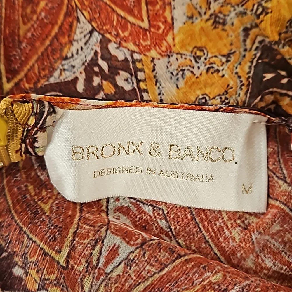 💕BRONX AND BANCO💕 Farah Maxi Dress ~ Muti-Color Print US 6 NWOT - Image 15