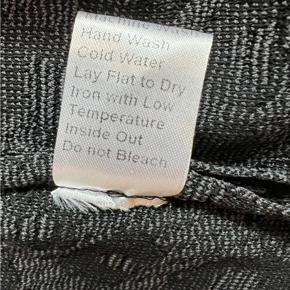 Ming Wang gray/black cheetah sweater jacket shacket NEW w/out tags Size PXS - Image 11