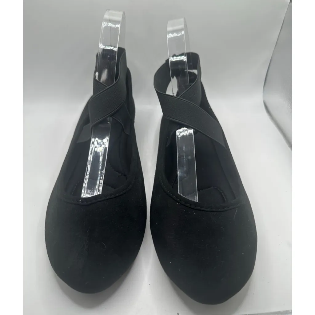 Women's Séchelles Ballet Flats Black Size 8.5W with ankle straps - Image 4