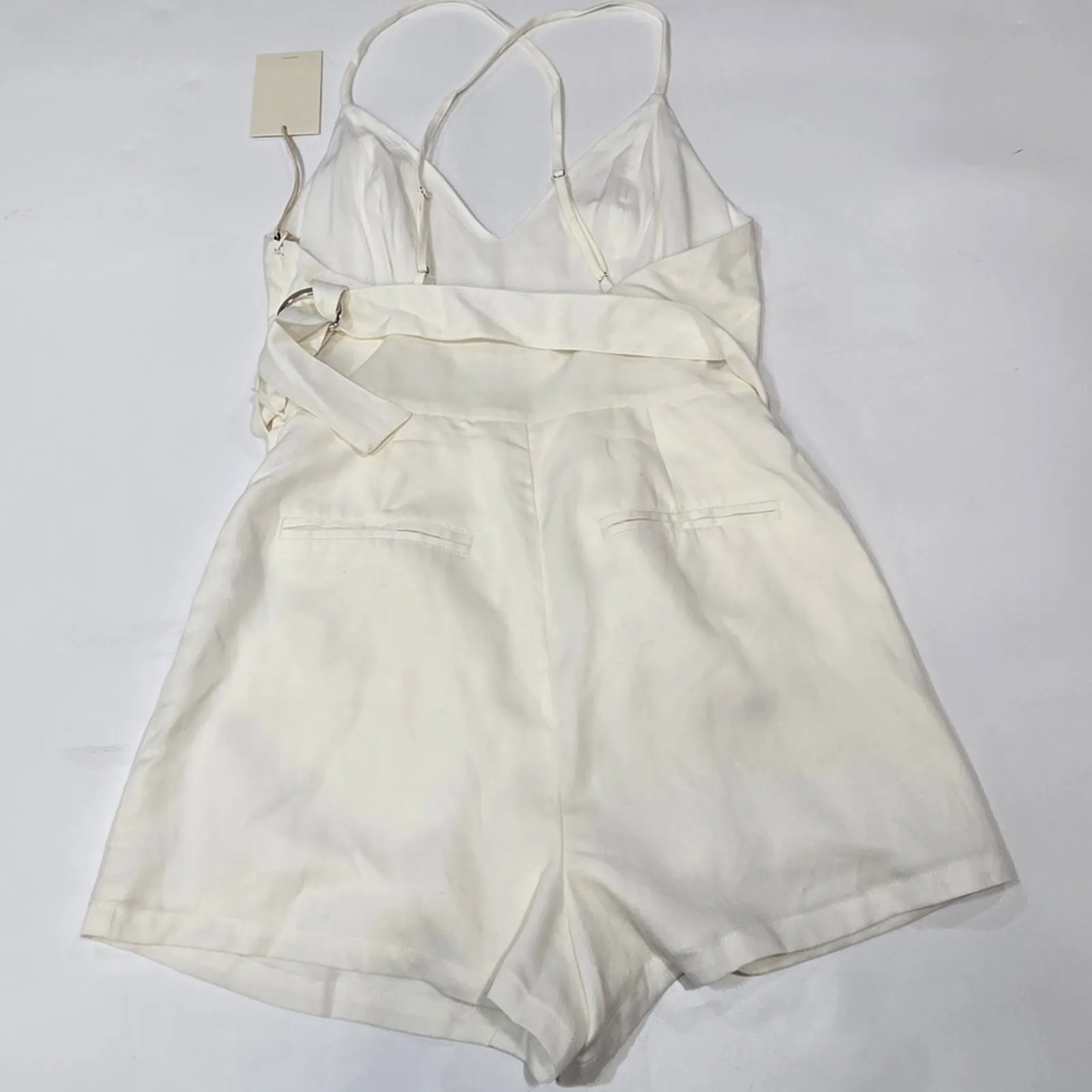 Tularosa Noely Romper in White XS - Image 13