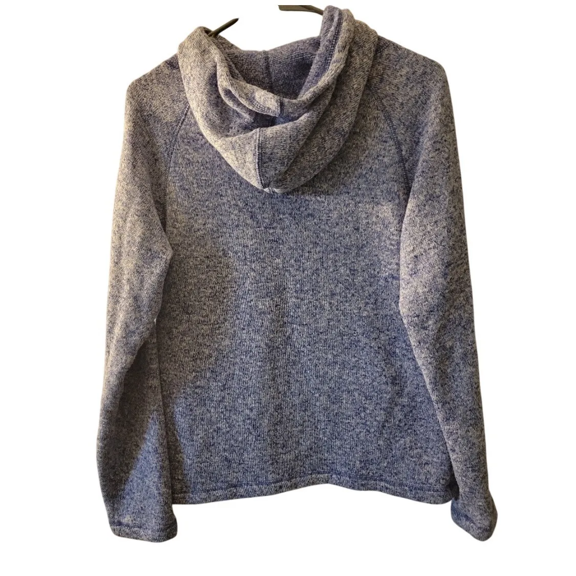 Browning Women's Blue Purple Heathered Fleece Hoodie Sweatshirt Size M - Image 2