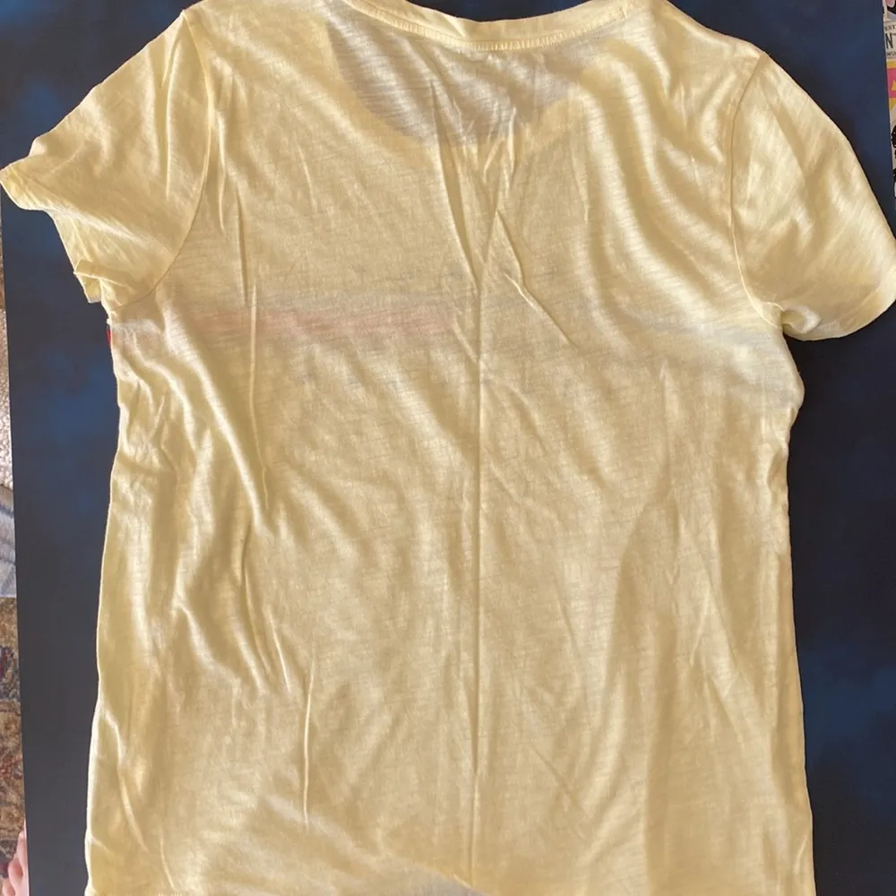 Tommy Hilfiger Relaxed Fit Tee - Pale Yellow - Image 4