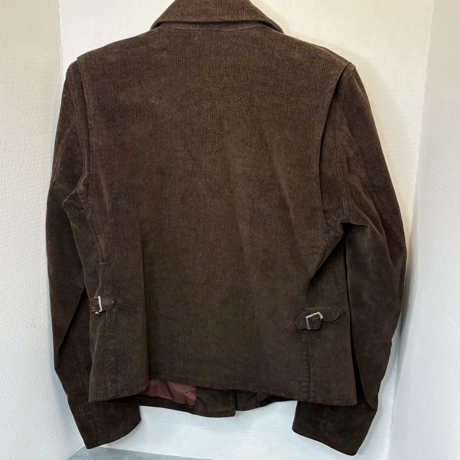 Vintage Polo Jeans Co Ralph Lauren Women’s Corduroy Blazer Size 10 Old Money 90s - Image 4