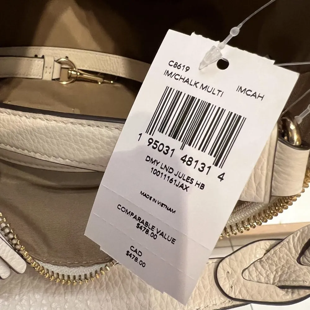 coach Jules Hobo With Dreamy Land Floral Print c8619 - Image 8