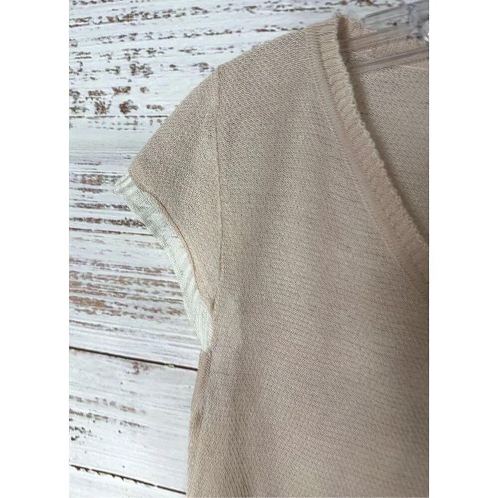 Society For Rational Dress Women's Layered Cap Sleeve Top Multi - Image 6