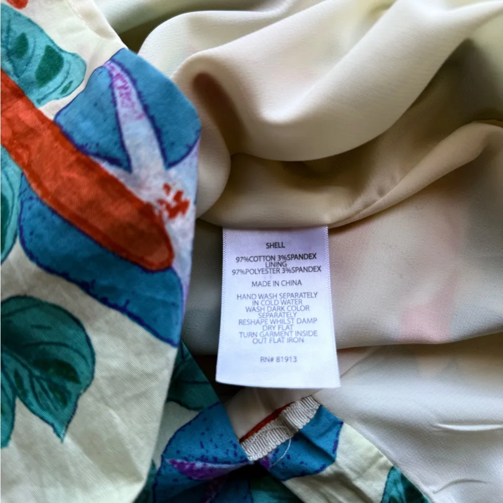 Anthropologie‎ Plenty By Tracy Reese Selah Morning Glory Dress Size 8 - Image 12