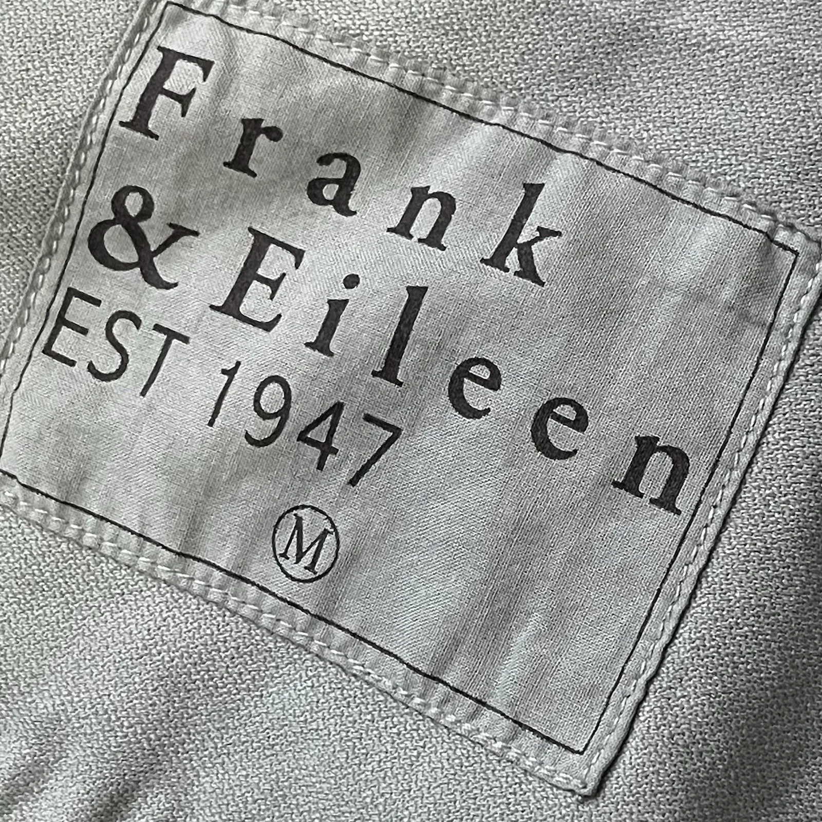 FRANK & EILEEN Mary Dress Medium Thyme Green NEW Button Down Shirt Classic - Image 7