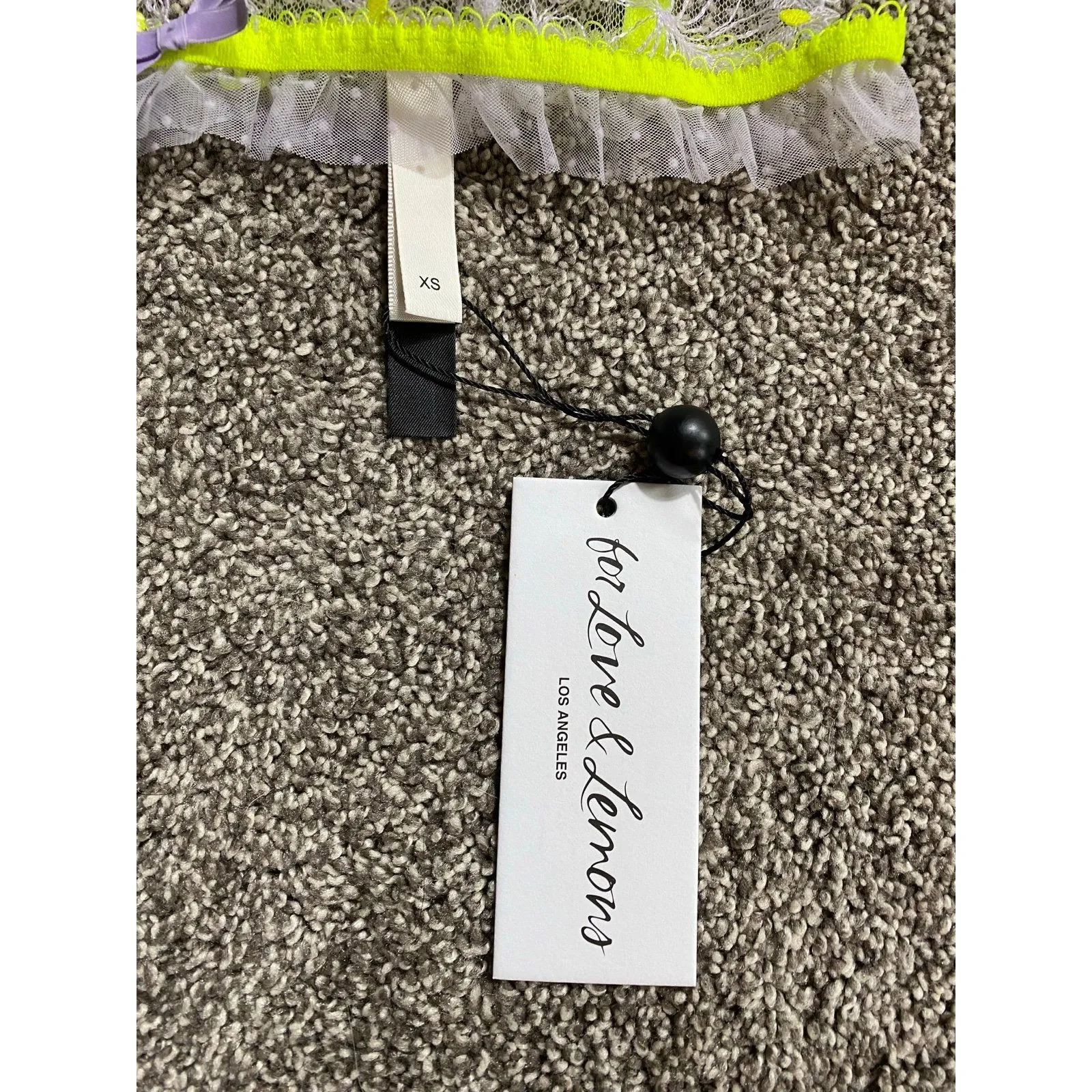 For Love & Lemons Daisy Lace Bralette - Image 4