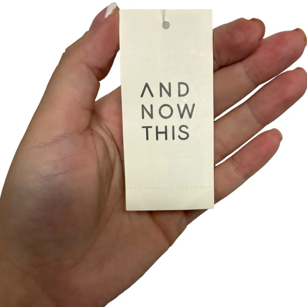 And Now This Baby Doll Puff Sleeve White Dress Size XL - Image 5