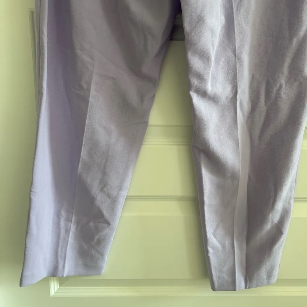 Eloquii Straight Leg Pants Lilac Size 20 - Image 8