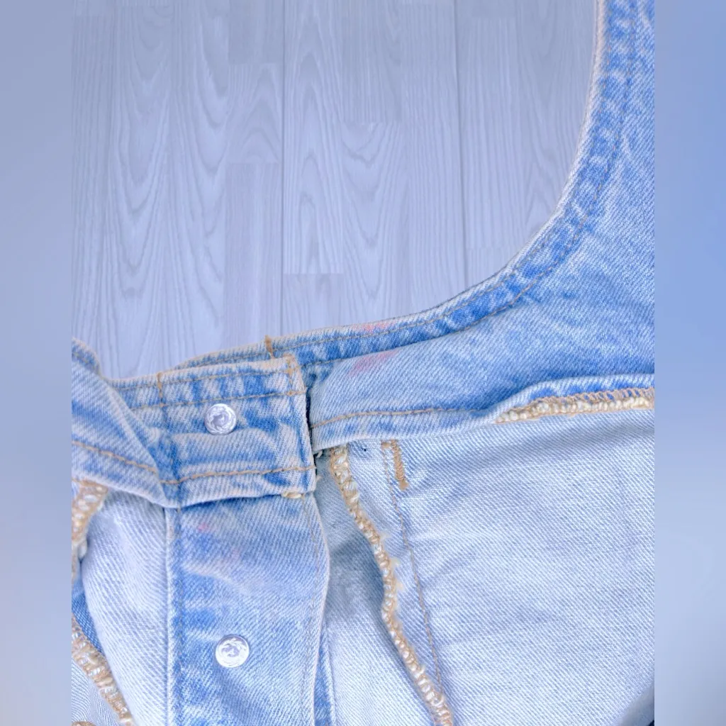 Universal Threads UNIVERSAL THREAD Women’s Denim Halter Top - Image 3