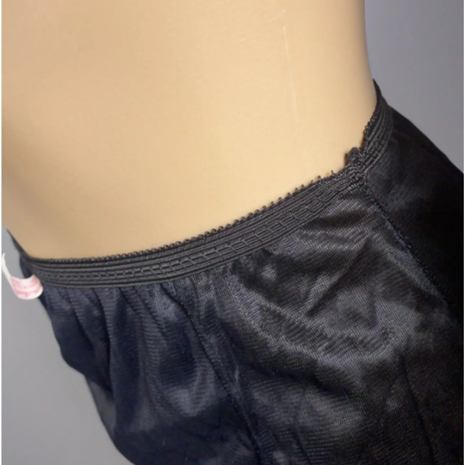 Vintage Berkliff Half Slip Small Wide Lace Modesty Panel Acetate Semi - Image 7