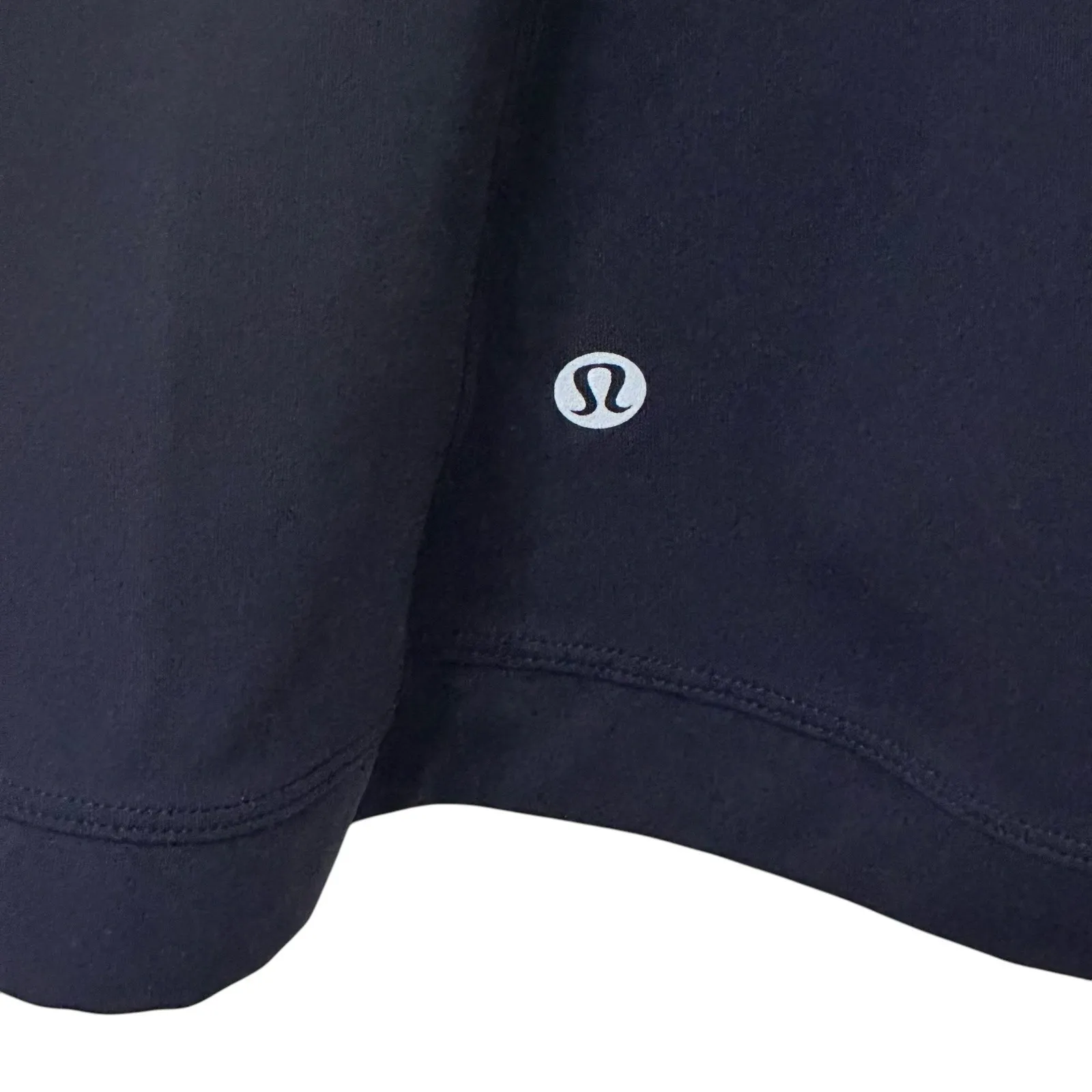 Lululemon Define Jacket Womens Size 8 Zip Up Hooded With Ponytail Cutoff Blue - Image 7