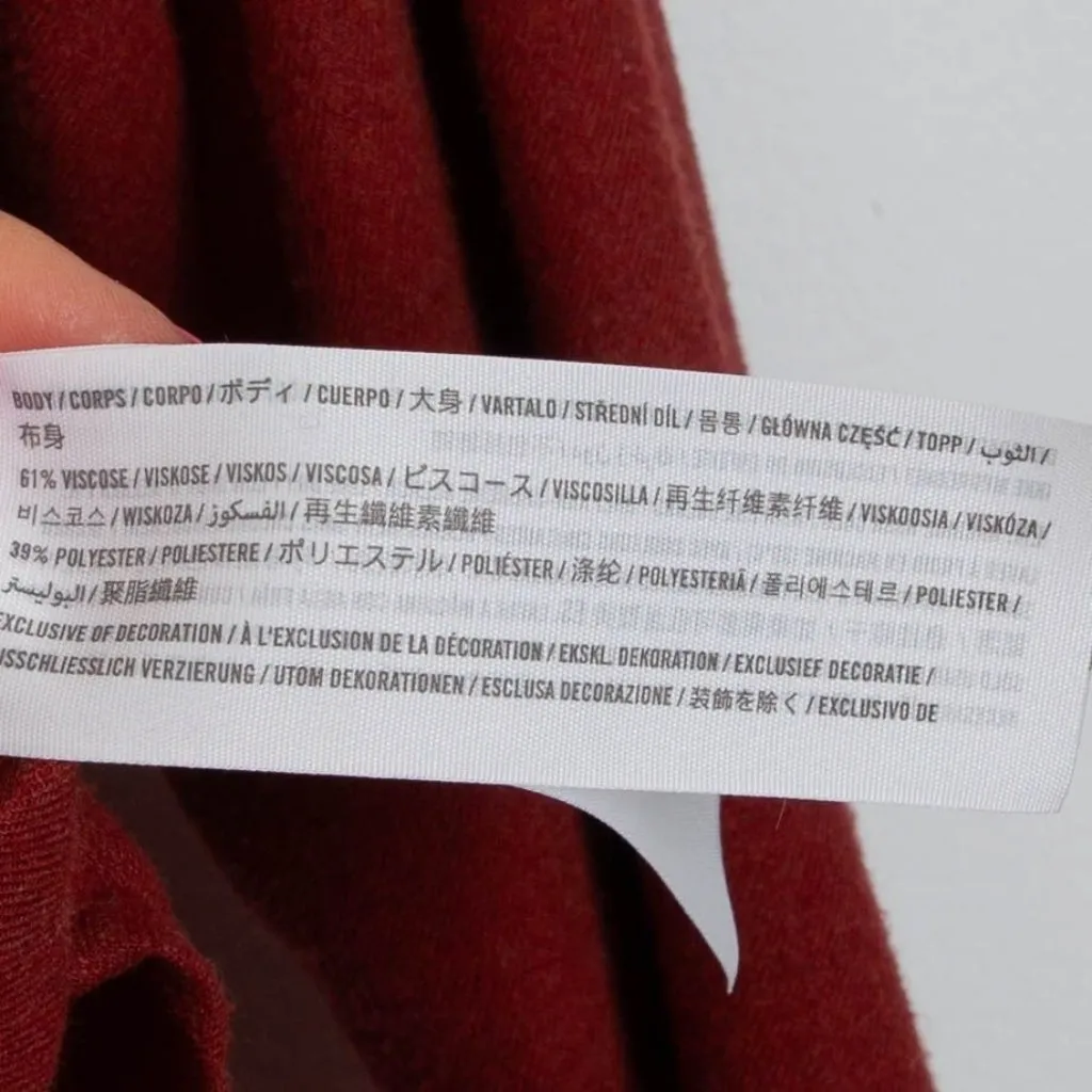 Abercrombie & Fitch Womens‎ Boyfriend Soft A&F Flannel Button Shirt Size S Chore - Image 5