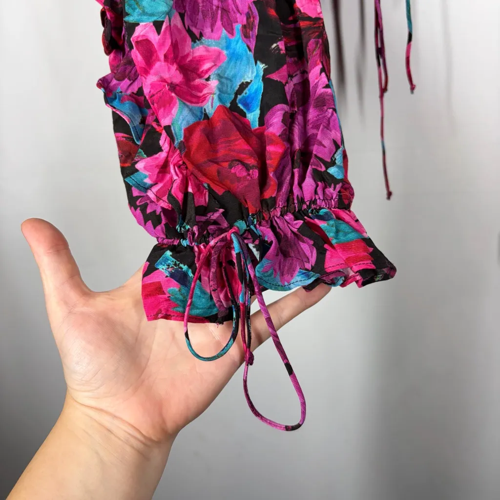 For Love & Lemons Scarlett Crop Top Size Small - Image 9