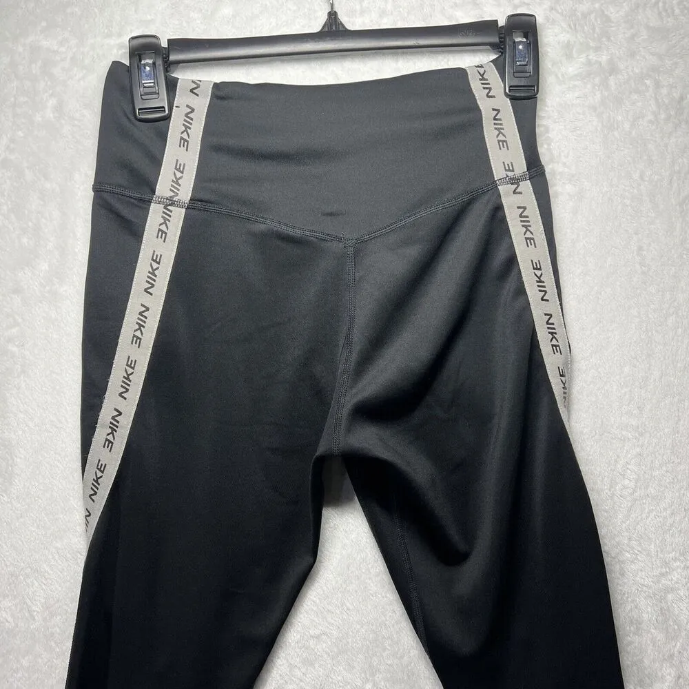 Dri Fit Leggings Women Small Cropped Graphic Running Yoga Athletic - Image 7