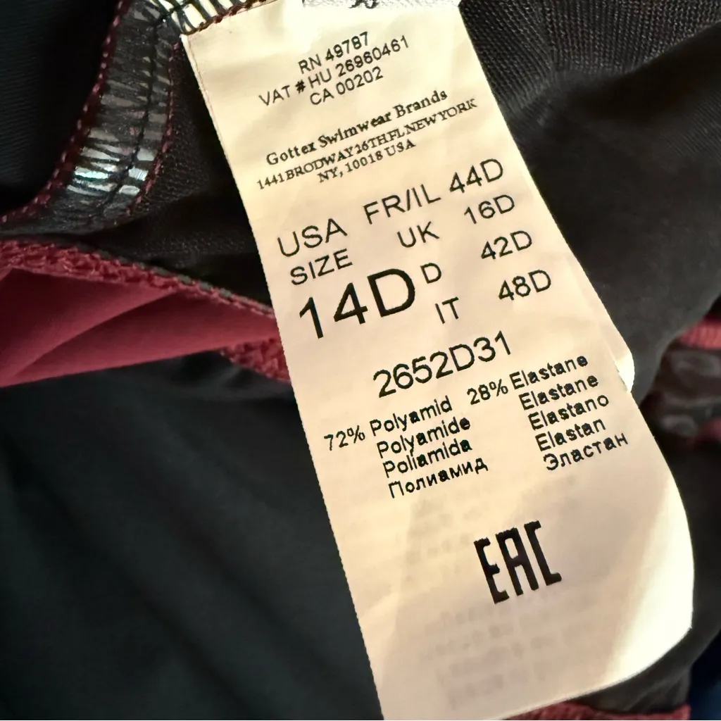 Profile by Gottex Moto Merlot D - Image 5