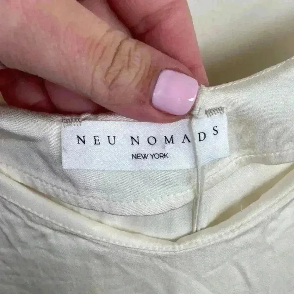 Neu‎ Nomad Off White Easy Slip Dress Size XS - Image 6