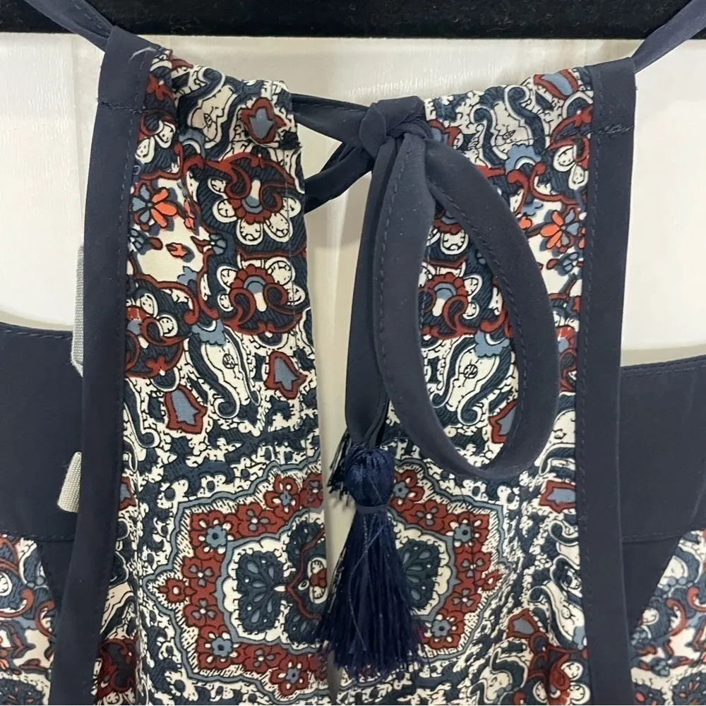 Athleta Chevron Dunes Racerback Tank Top Small 545 - Image 5