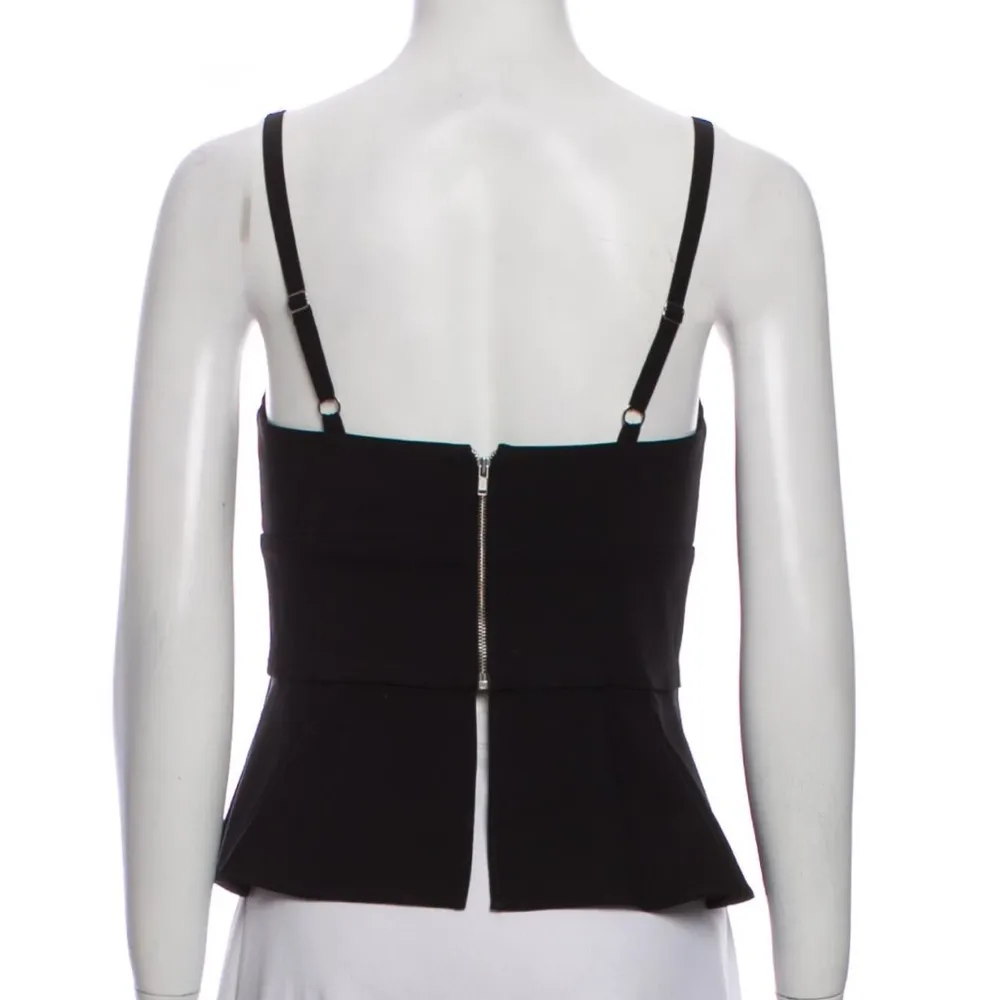 ALC PEPLUM BLACK TOP - Image 2