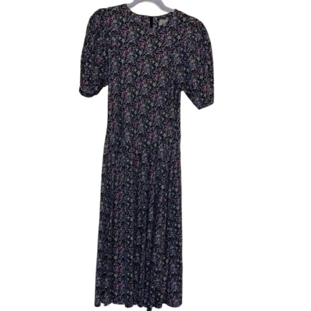 Vintage floral dress • Eber San Francisco • modest • prairie • flower • cottage - Image 4