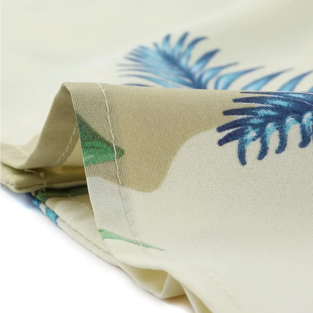 NWT Allegra K Women’s Hawaiian Floral Button Down Short Sleeve Summer Top‎ XS - Image 5