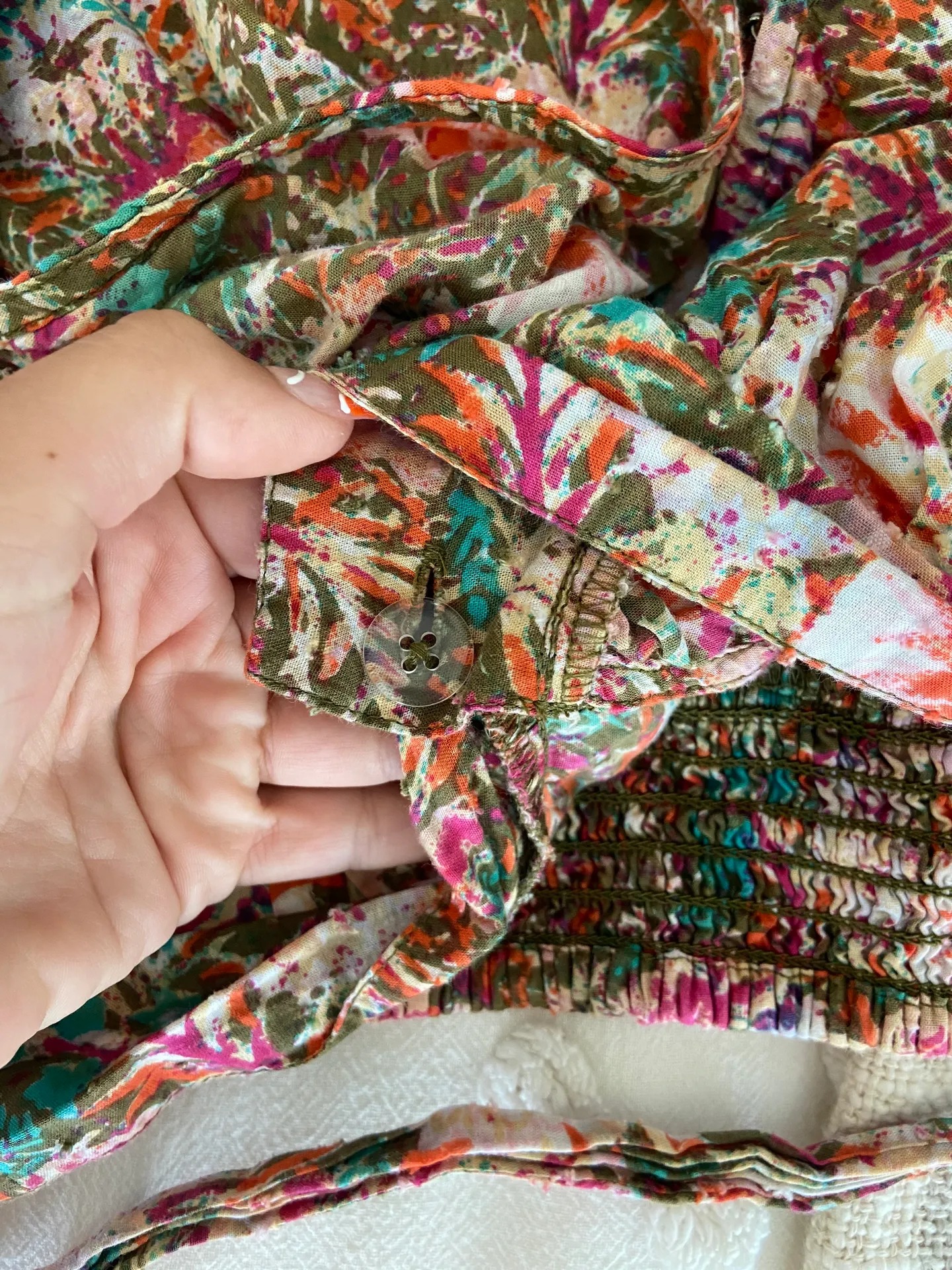 Floral Wrap Top  - Image 4