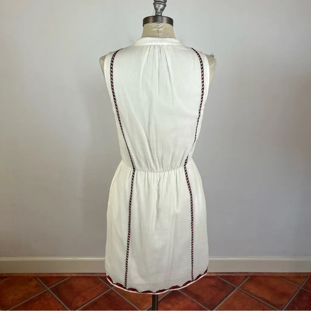 Madewell Embroidered Nora Tassel Dress - Image 9