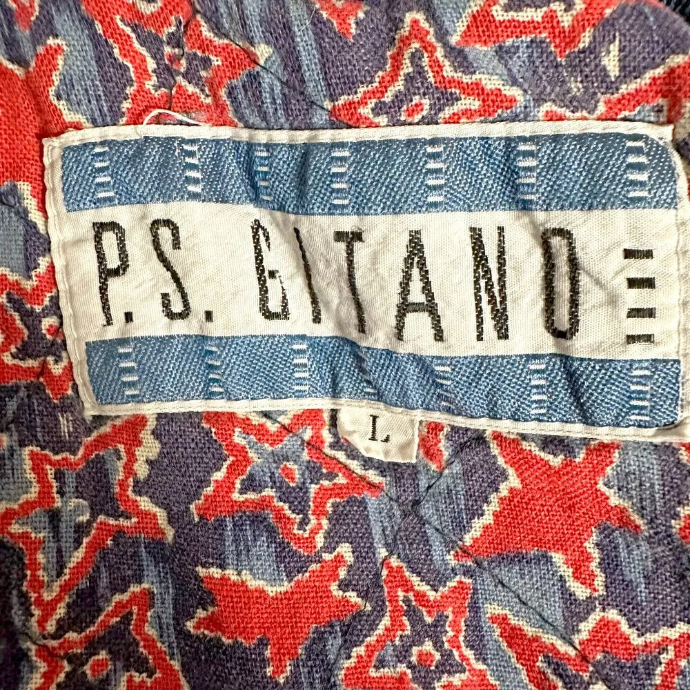 VTG Gitano Denim Jacket Blue Size L - Image 6