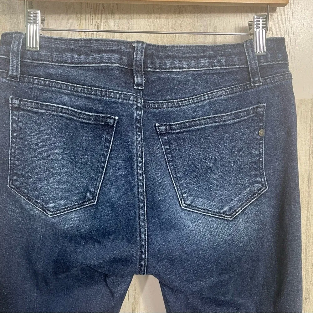 Miss Me Mid Rise Skinny Jeans Dark Wash  Whiskered size 27 - Image 3