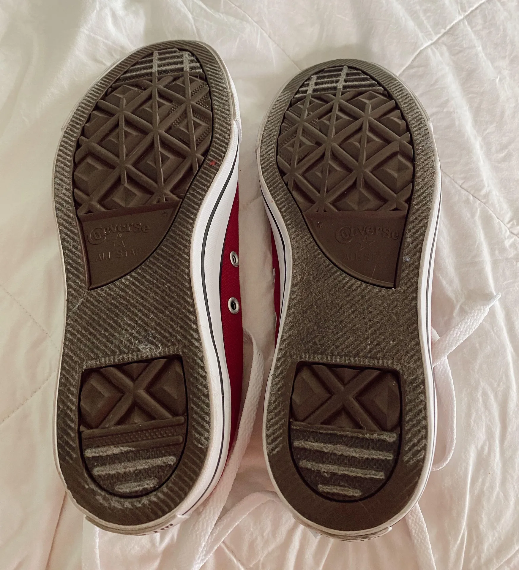 Converse Maroon  All Star Shoes - Image 3