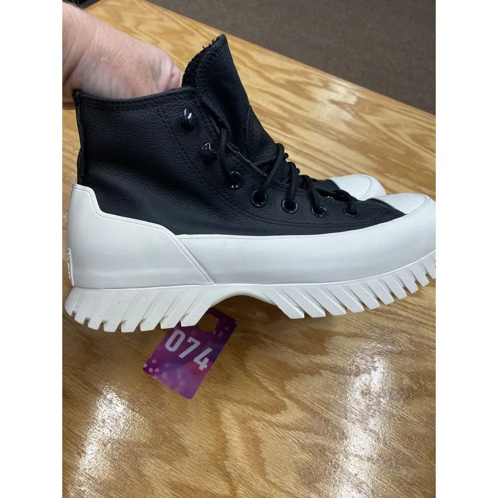 Converse Chuck Taylor All Star Lugged Winter 2.0 Womens 7 Black Athletic Sneaker - Image 6