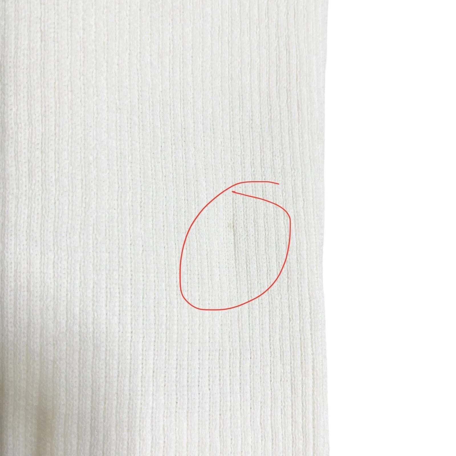 Jonathan Simkhai Veronica Ribbed Puff Sleeve Sweater White Size XS Feminine Knit - Image 12