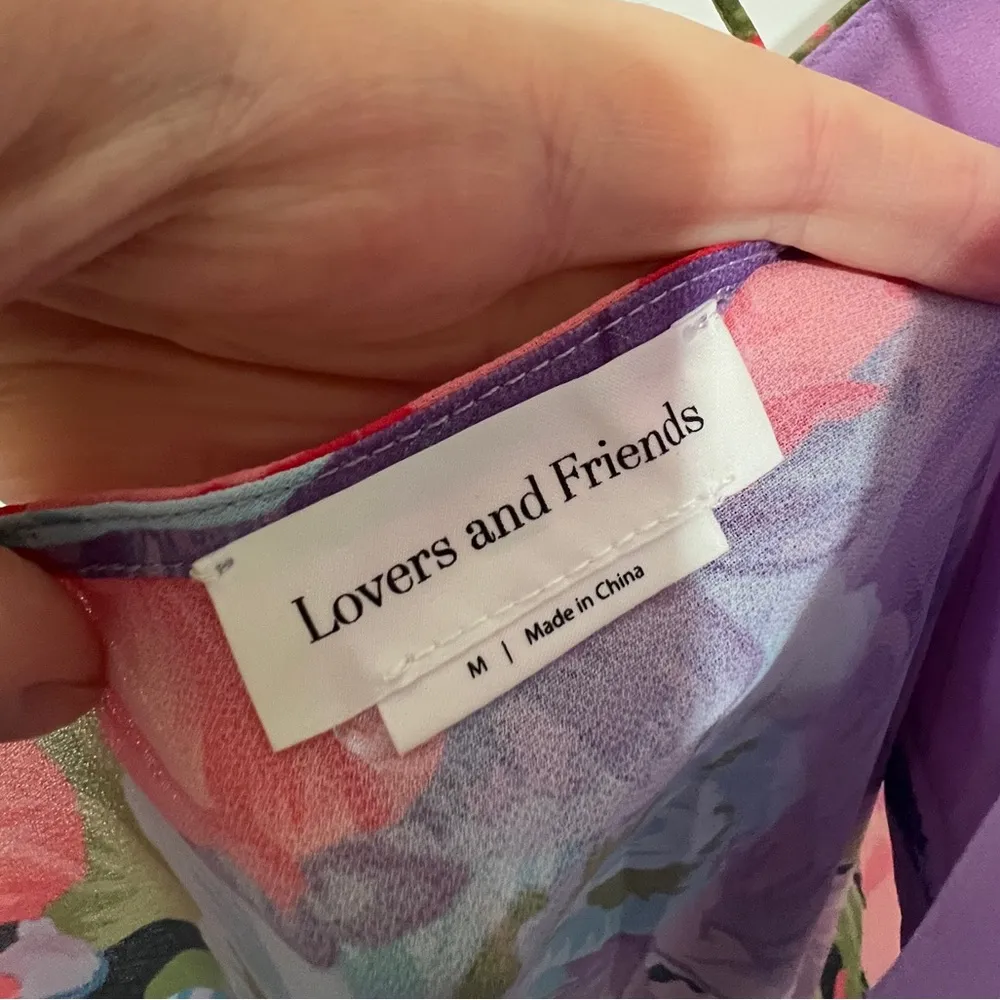 Lovers and Friends WILSHIRE MAXI TANK Multicolor Floral Size Medium Garden Party - Image 9