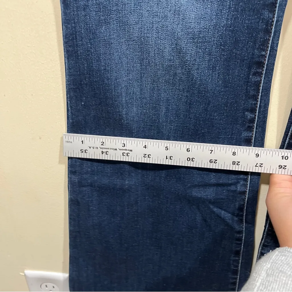 NWT American Eagle Super High Rise Next Level Stretch Flare Jeans SZ 12 Regular - Image 6