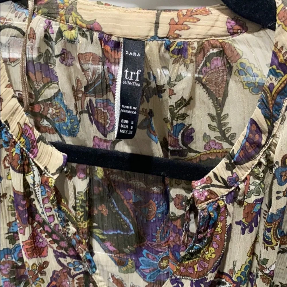 Zara bohemian blouse S - Image 2
