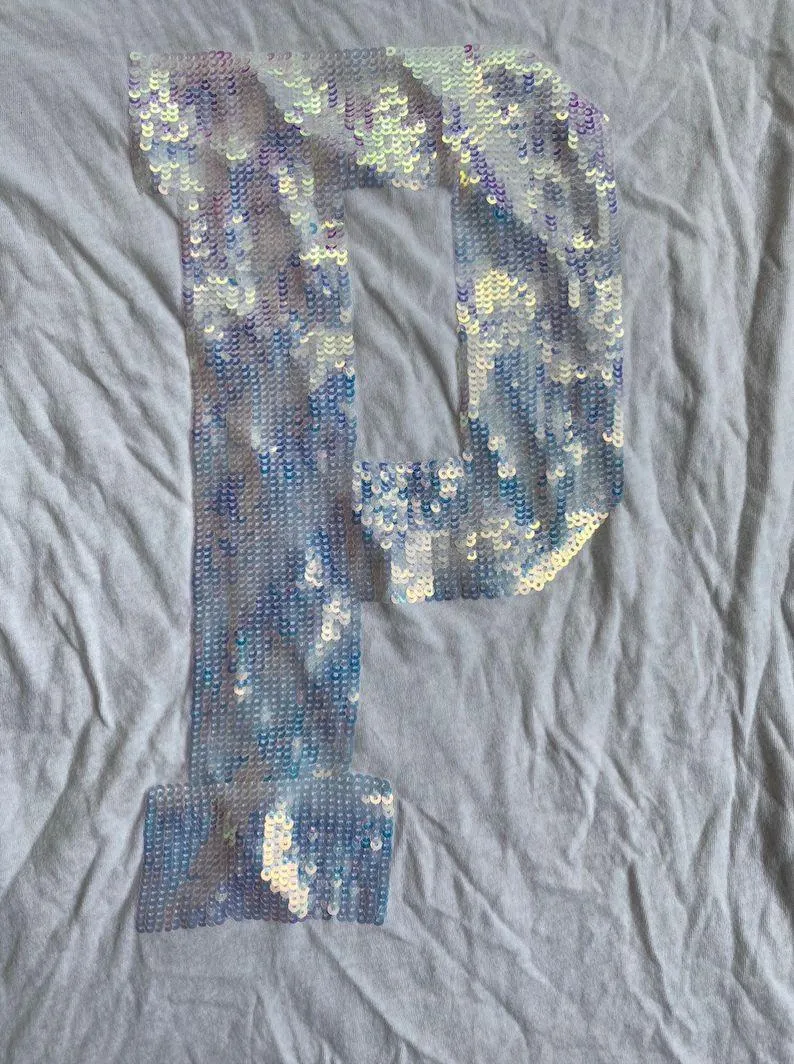 VS Pink Sequin Top Sz XS  - Image 5