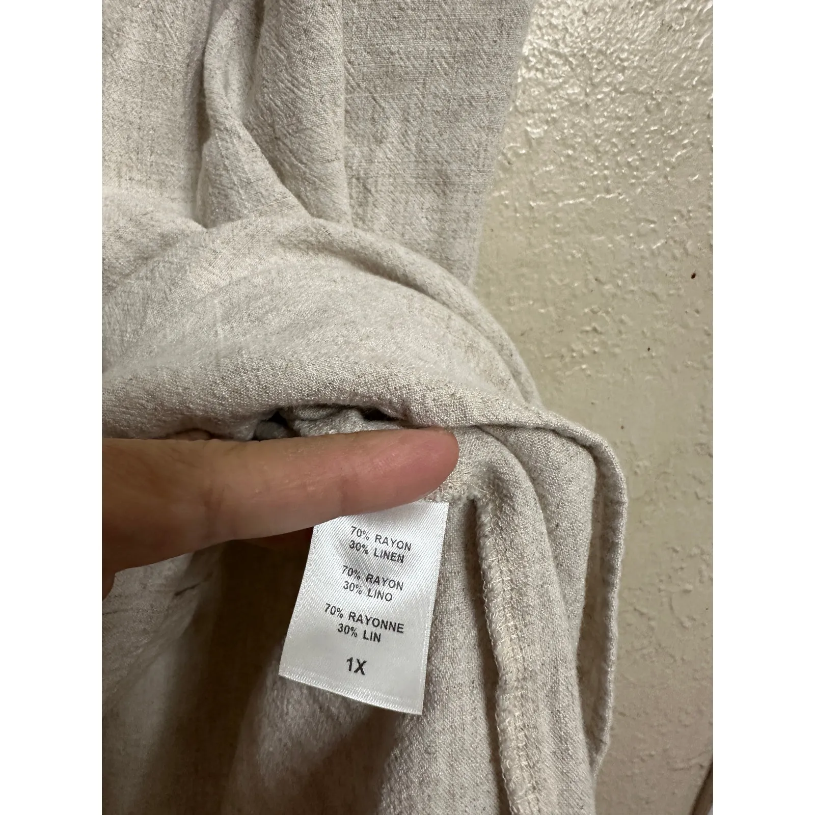 Rachel Pally Linen Adelaide Dress in Natural Womans 1X - Image 10