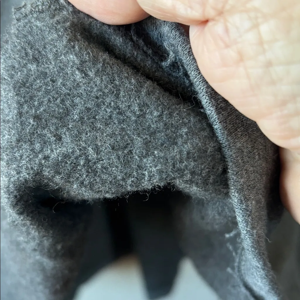 14th & union Gray Peplum Sweatshirt xl - Image 2