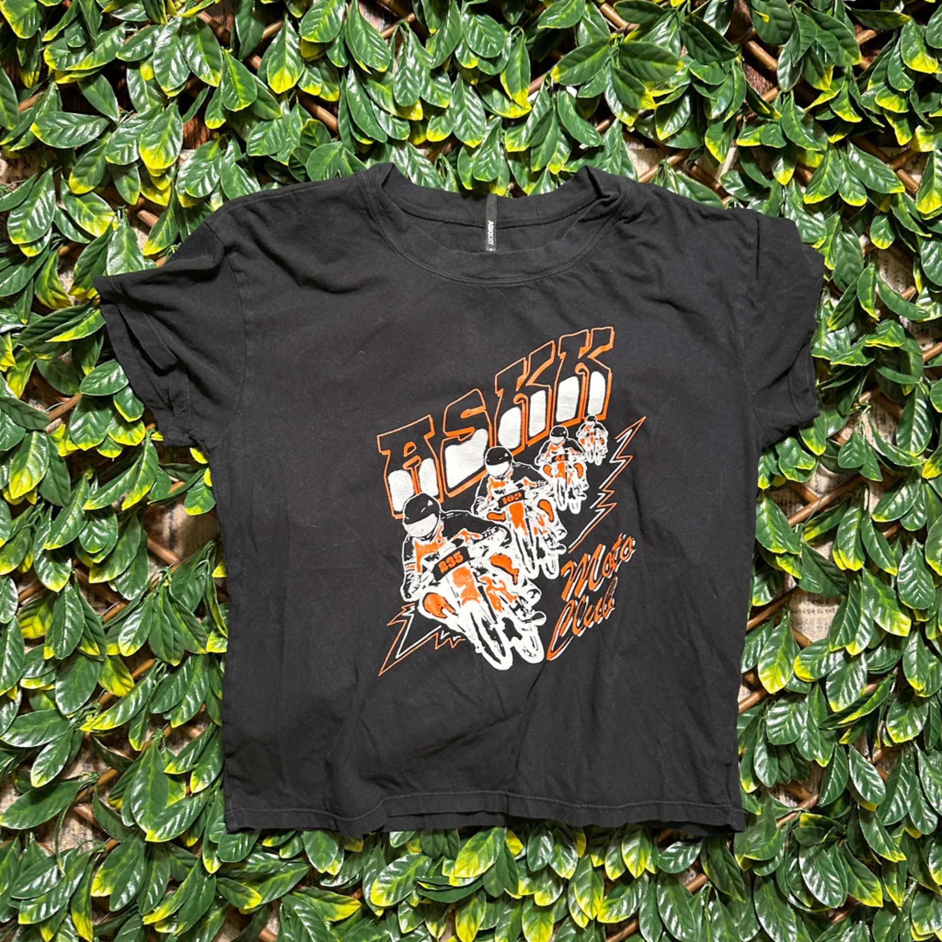 ASKK NY JAX Moto Club Graphic Tee Women’s Small (2) Black Shirt - Image 2