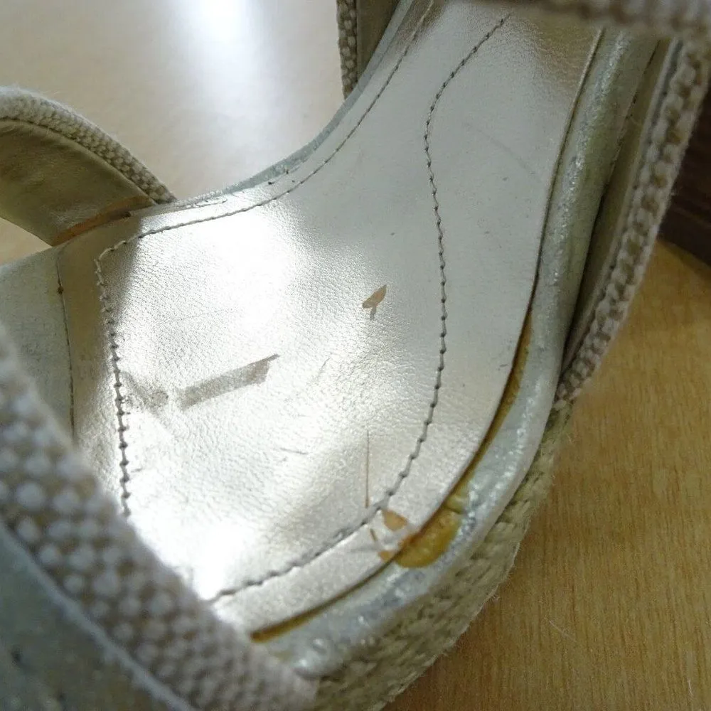 Womens Luxury Rebel Jolie Tan and Metallic Pearl - Image 2