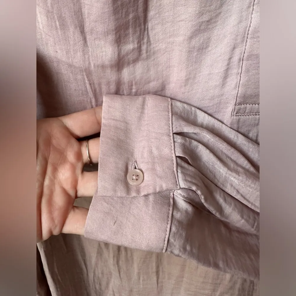 JNY JONES NEW YORK Women’s Long Sleeve Blouse Button Front Top Sz XL - Image 5