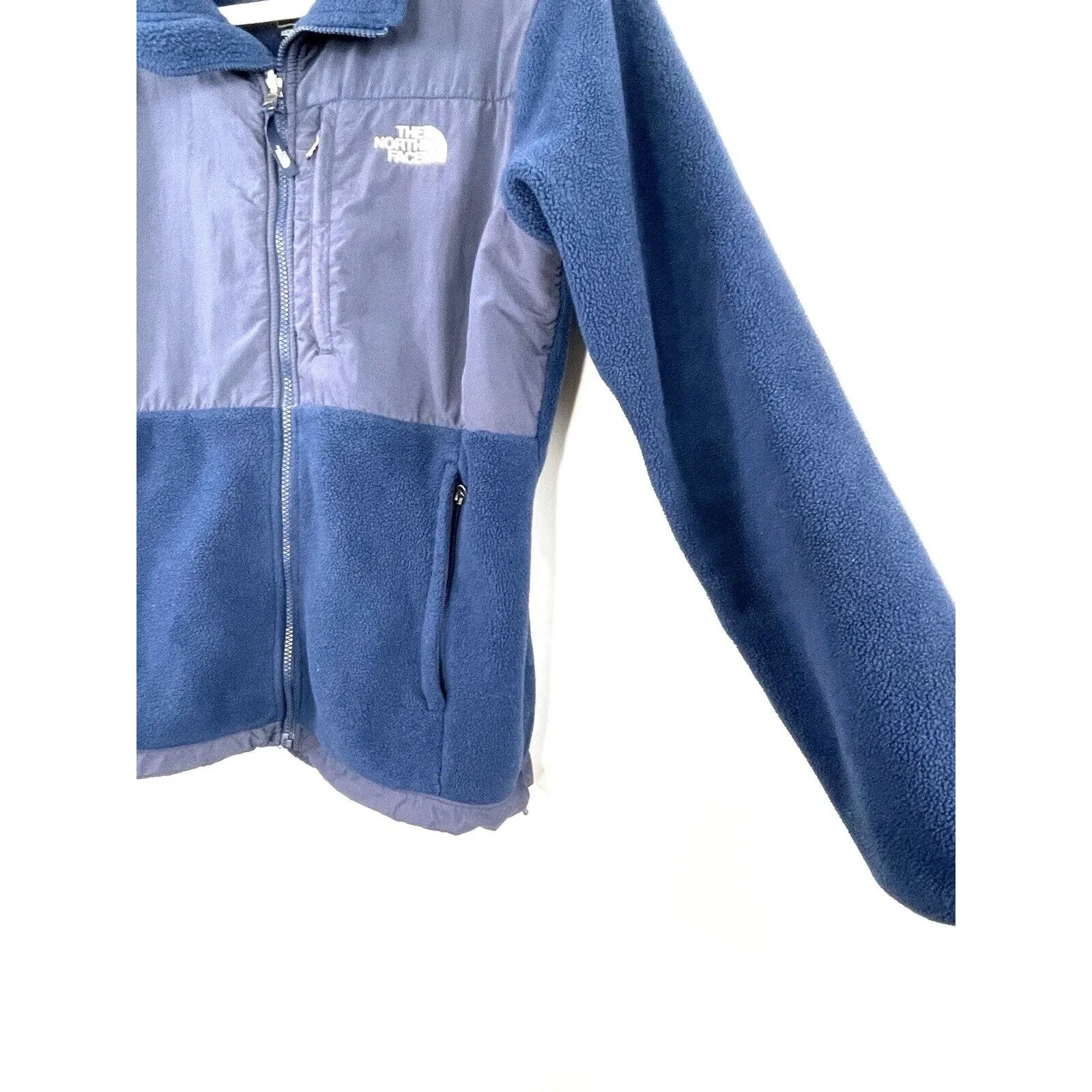 The North Face Summit Series Women's Wind Stopper Size Large Jacket Blue Gray - Image 3